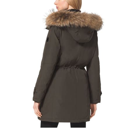 michael kors fur lined waterproof parka|Women's MICHAEL Michael Kors Parkas & Winter Jackets.